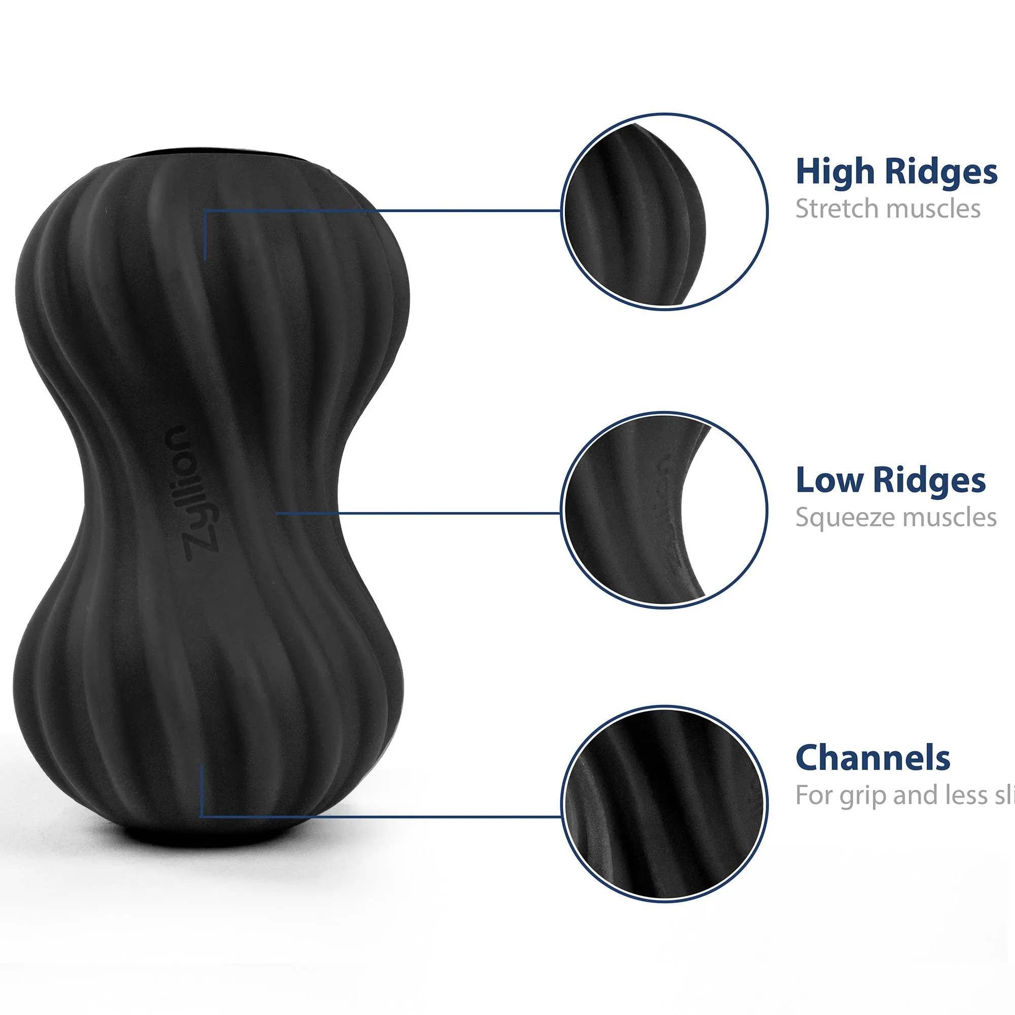 Zyllion Vibrating Peanut Massage Ball
