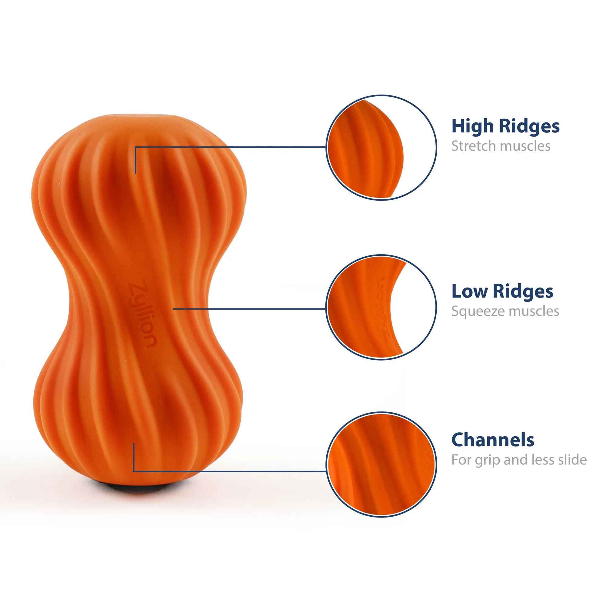Zyllion Vibrating Peanut Massage Ball